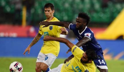 Mendoza hat-trick helps Chennaiyin rout Kerala Blasters