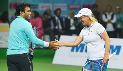 Leander is my favourite mixed doubles partner: Navratilova