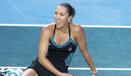 Holder Jankovic advances in rain-hit Hong Open