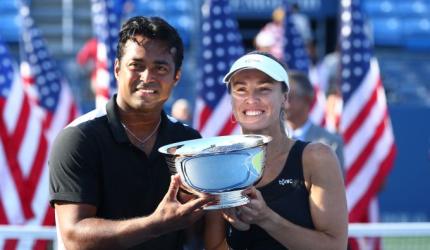 Paes-Hingis lift US Open mixed doubles title