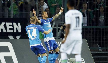 European football round-up: Lasogga lifts Hamburg