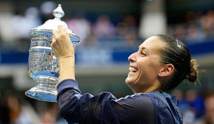 US Open champion Pennetta says 'goodbye to tennis' moments after win