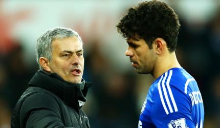 'Kisses and cuddles', that's how Mourinho made up with Costa!