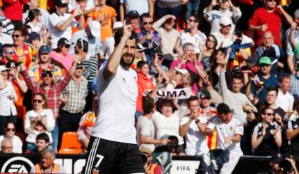 La Liga: Late Negredo strike lifts Valencia, Villarreal beat Getafe