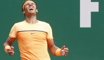 Finally! Nadal sees off Monfils to end four-year Monaco wait