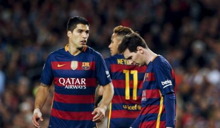 Tiring 'MSN' trident shouldering blame for Barcelona slump