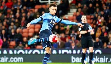 England's Alli in trouble