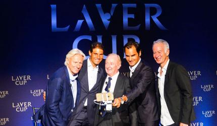 Borg, McEnroe to renew rivalry in Laver Cup