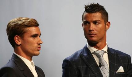 Ronaldo says Griezmann deserved Best Player in Europe award