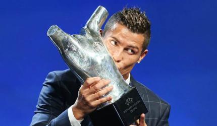 PHOTOS: Ronaldo is UEFA's 2015-16 'Best Player in Europe'