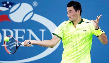 Aussie brat Tomic fined $10,000 for US Open outburst at heckler