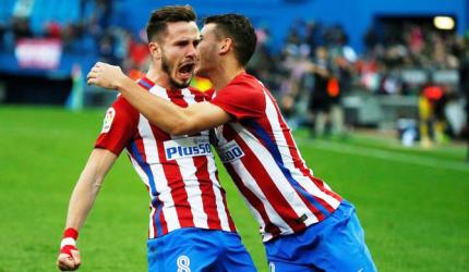 La Liga: Saul goal gives Atletico first win in four matches