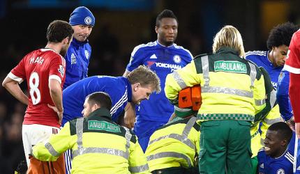 Chelsea's Zouma could miss Euro Championships after knee surgery