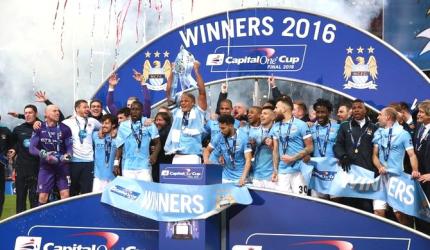 Manchester City beat Liverpool to win League Cup