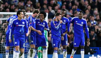 FA Cup PHOTOS: Chelsea crush weakened City, Spurs knocked out