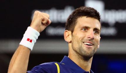 PHOTOS: Djokovic checks tricky Seppi after Federer defuses Dimitrov