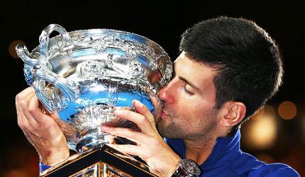 Djokovic matches Roy Emerson's record with 6th Aus Open title