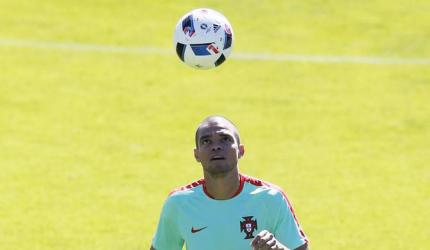 Euro final: Portugal boosted by return of Pepe to training