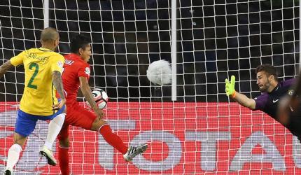 Copa America: Controversial Peru goal knocks Brazil out