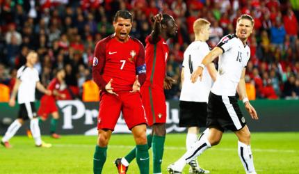 Euro: Ronaldo misses penalty as Portugal held to 0-0 draw with Austria