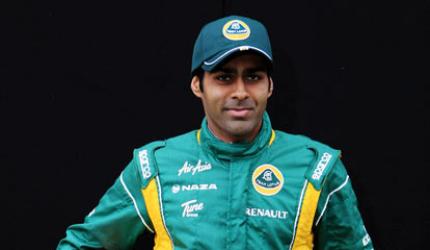 Williams F1 team name Chandhok as its heritage driver