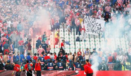 Euro: Croatia gets suspended ticket ban, fine for crowd trouble