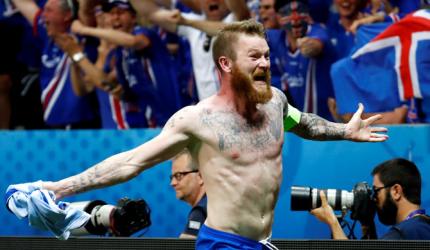 PHOTOS: The Icelandic saga at Euros