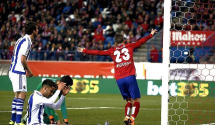 La Liga: Atletico hot on Barca's heels after crushing win over Sociedad