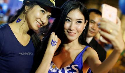 Leicester inch closer to EPL title...but why are Thais celebrating?