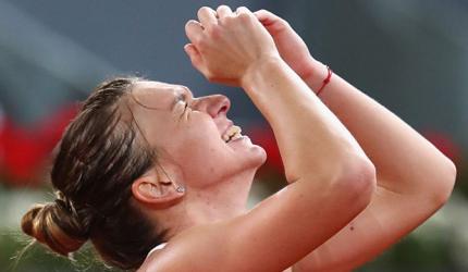 Halep back into WTA's top five post Madrid Masters title