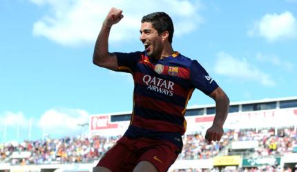 Footballers of the weekend: Suarez shines again in Europe