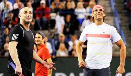 Agassi's inspiring note to 'decima'-chasing Nadal