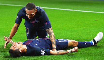 Champions League PHOTOS: PSG advance; Napoli draw at Besiktas