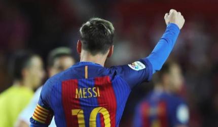 'Extraterrestrial' and 'best of all time' Messi nets 500th Barca goal