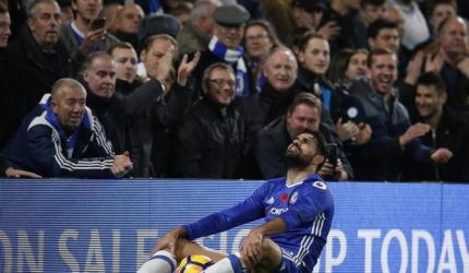 Chelsea's Costa out of Spain squad through injury