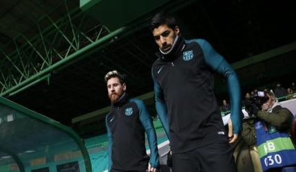 Messi, Suarez resume domestic duties to face Real Sociedad