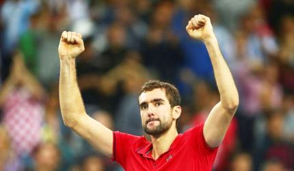 Davis Cup: Resilient Cilic fires Croatia ahead in final