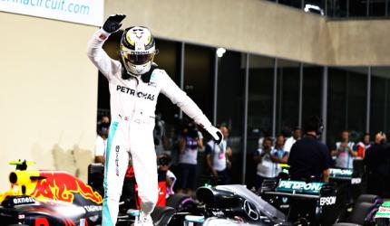 Abu Dhabi GP: Hamilton on pole for F1 title showdown