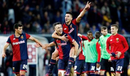 Serie A leaders Juventus blown away by Genoa in half an hour