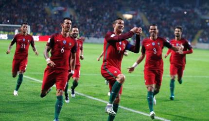 PHOTOS: Ronaldo scores four as Portugal flatten nine-man Andorra