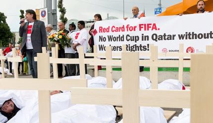 FIFA sued over treatment of Qatar World Cup workers