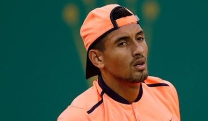 Kyrgios fined heavily for Shanghai meltdown