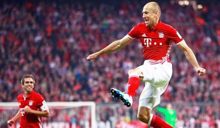 Bundesliga: Bayern held at Frankfurt, Gladbach miss two penalties