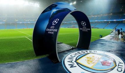 Man City v Borussia Moenchengladbach tie postponed after heavy rain