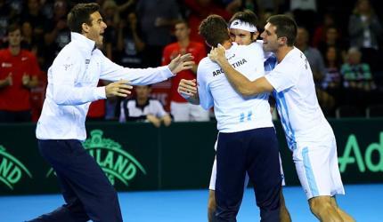 Davis Cup: Argentina dump Britain; Cilic fires Croatia into final