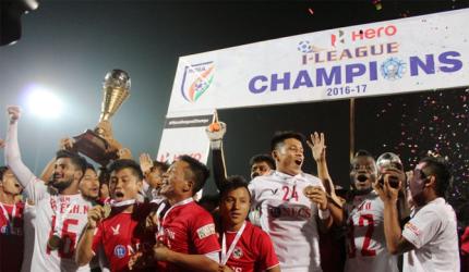 PHOTOS: Aizawl FC script history; win I-League title