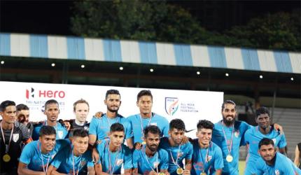 Tri-nation football: India win tourney