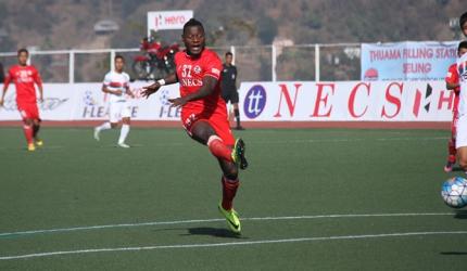 I-League: Brandon's late goal earns win for Aizawl