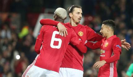 Ibrahimovic, Pogba, Rojo back from injury for United