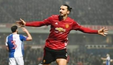 FA Cup: Ibrahimovic fires Manchester United into quarters